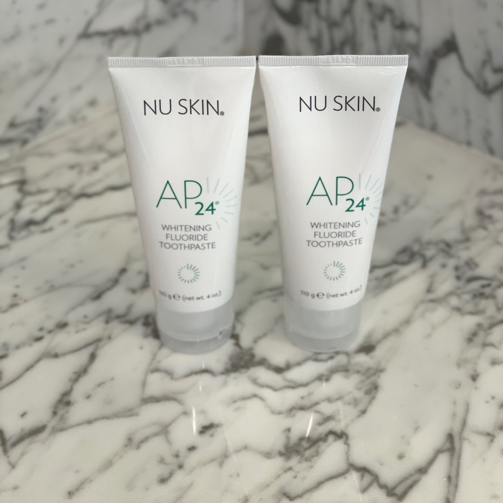 2 Nu Skin AP24 Whitening Fluoride Toothpaste Exp 01/2026